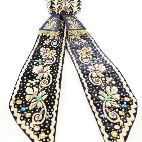 Díszes bánáti főkötő